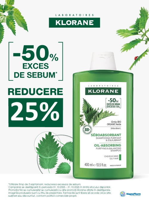 Klorane 25% Reducere Octombrie