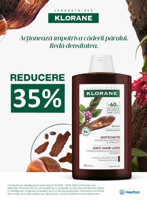 Klorane 35% Reducere Septembrie