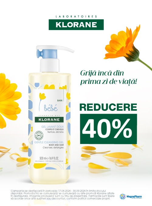 Klorane Bebe 40% Reducere Back to School