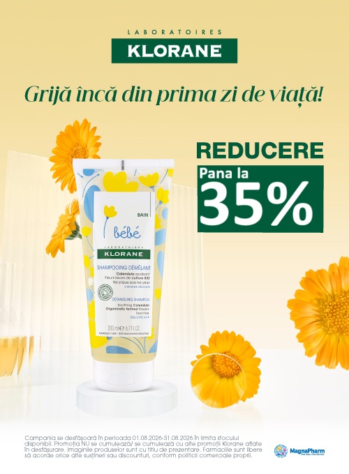 klorane Bebe Pana la 35% Reducere August