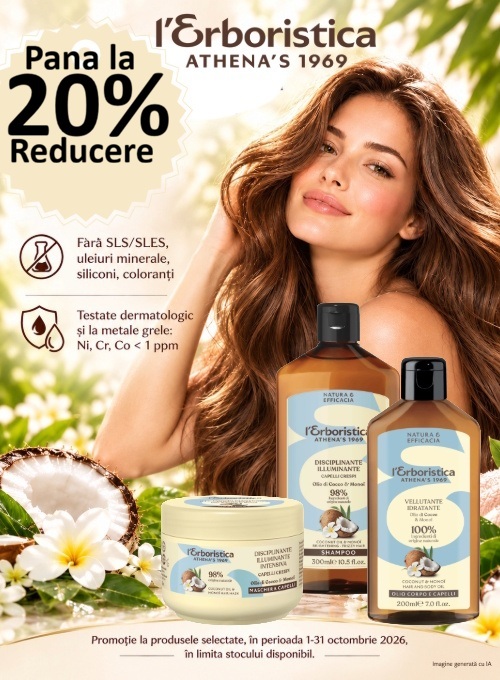 L'Erboristica Pana la 20% Reducere Octombrie