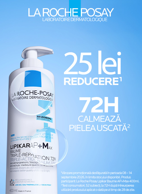 La Roche-Posay 25 Lei Voucher in cos Saptamana Atopiei