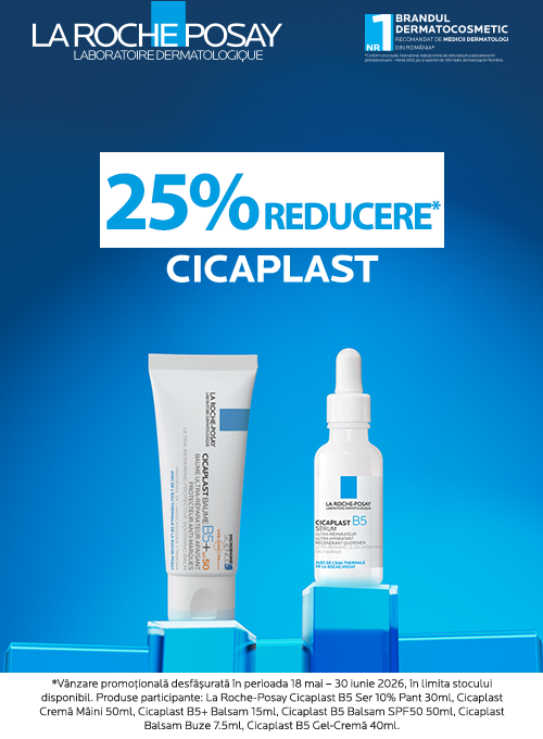 La Roche-Posay Cicaplast 25% Reducere Mai-Iunie