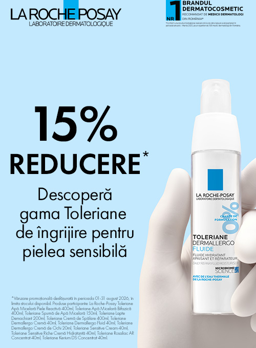 La Roche-Posay Toleriane 15% Reducere August