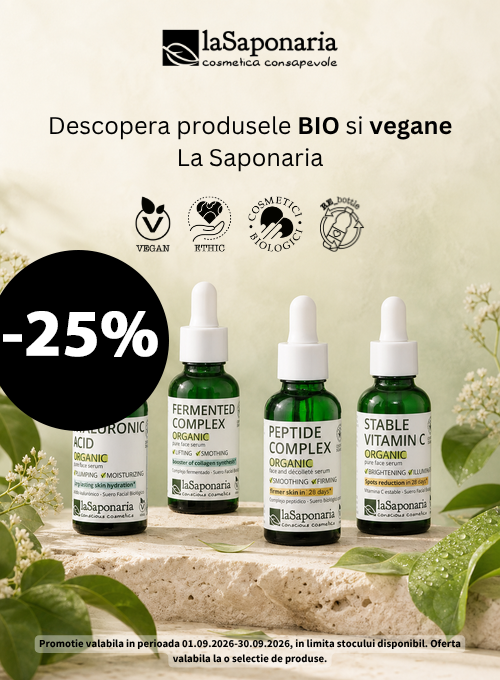 La Saponaria 25% Reducere Septembrie