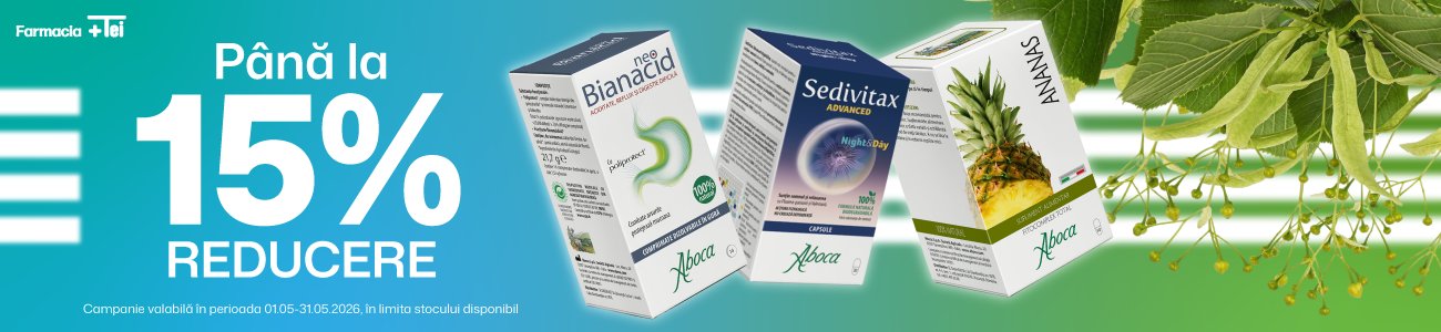 Aboca Pana la 15% Reducere Mai
