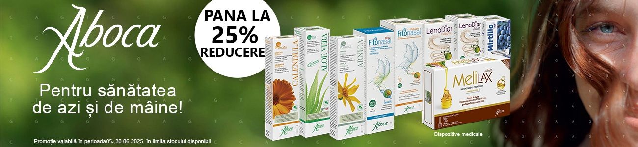 Aboca Pana La 25% Reducere Iunie