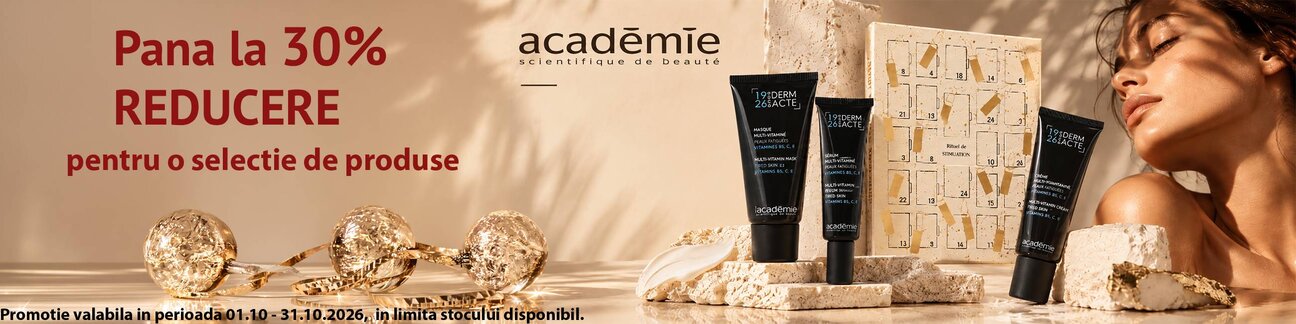 Academie Pana la 30% Reducere Octombrie