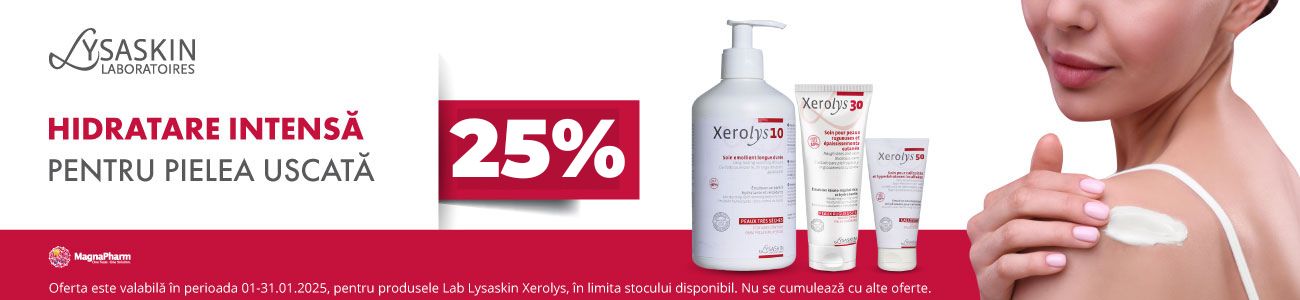 ACM Lysaskin Xerolys 25% Reducere Ianuarie 