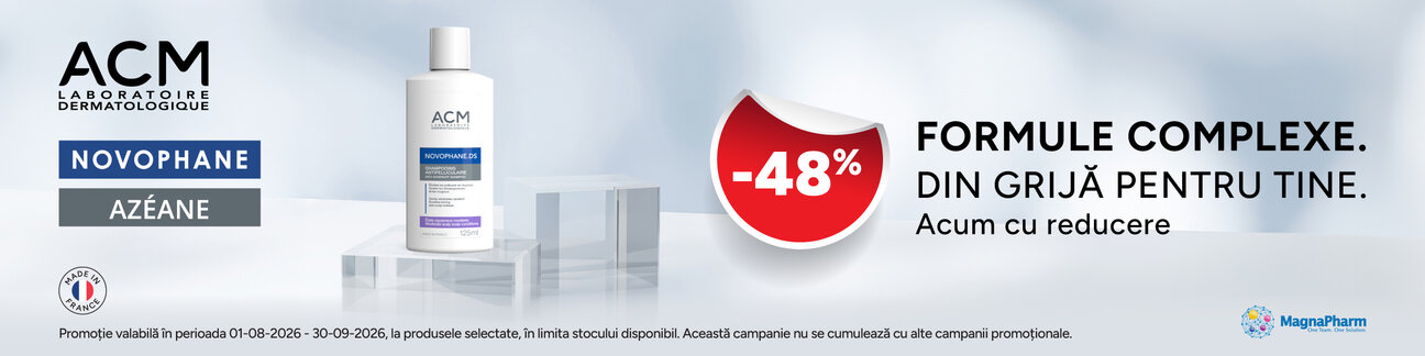 Acm Novophane 48% Reducere August-Septembrie