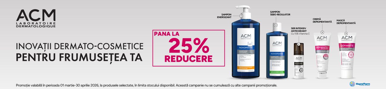 Acm Pana la 25% Reducere Martie-Aprilie