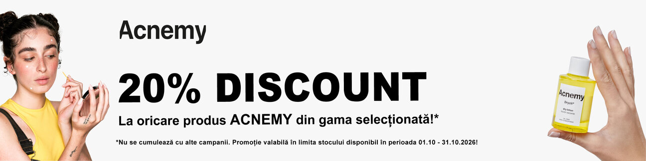 Acnemy 20% Reducere Octombrie