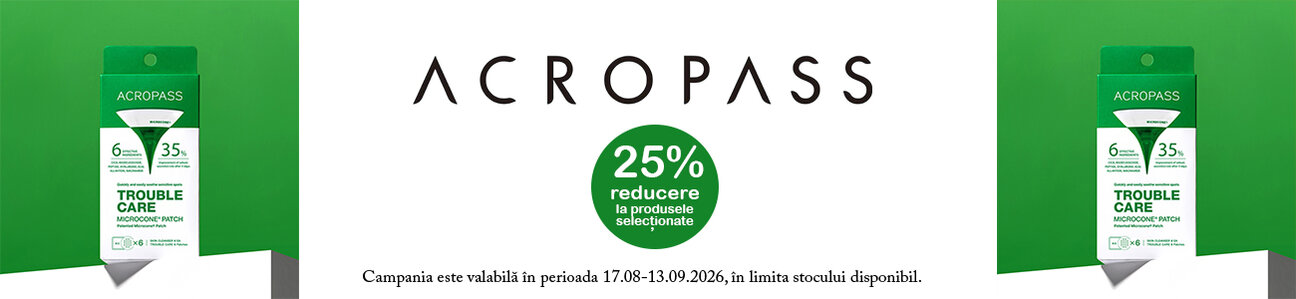 Acropass 25% Reducere Back to School