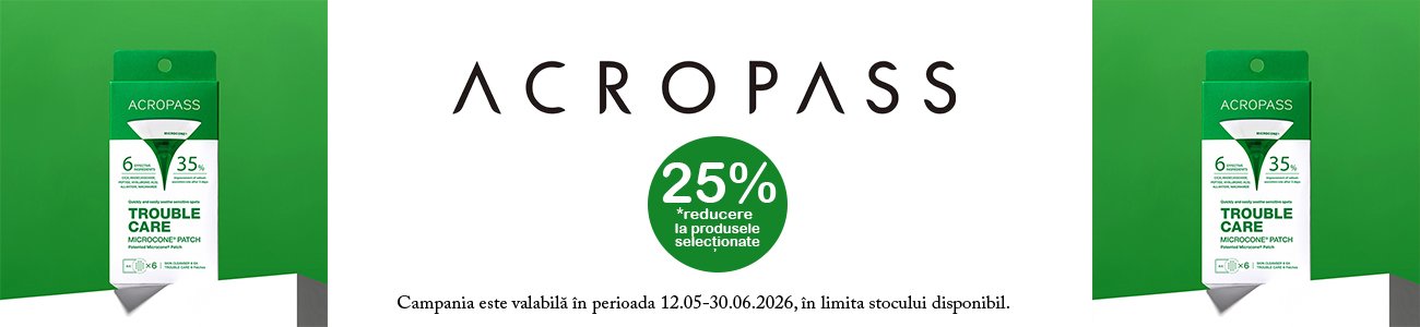 Acropass 25% Reducere Mai-Iunie