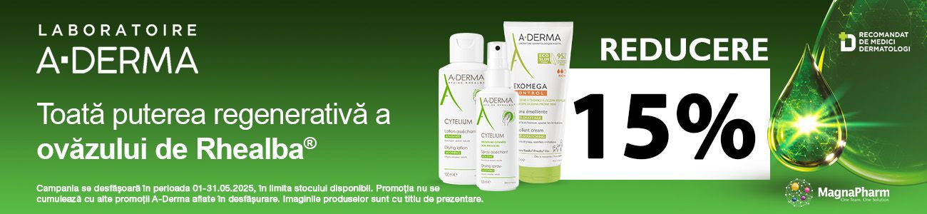 Aderma 15% Reducere Mai
