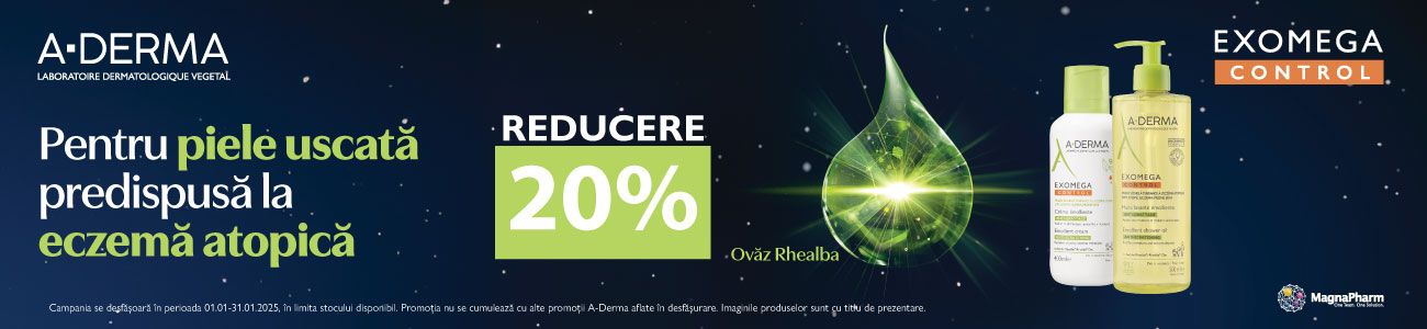 Aderma 20% Reducere Ianuarie