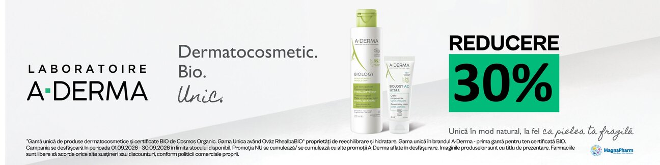 Aderma 30% Reducere Septembrie