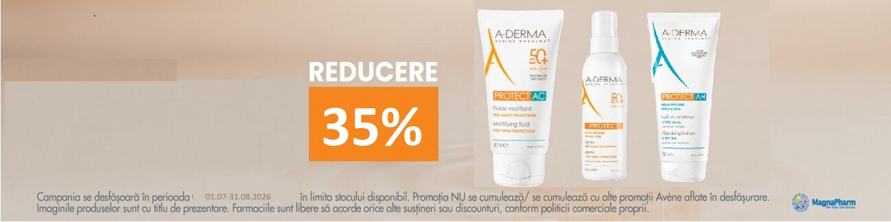 Aderma Protect 35% Reducere Iulie-August
