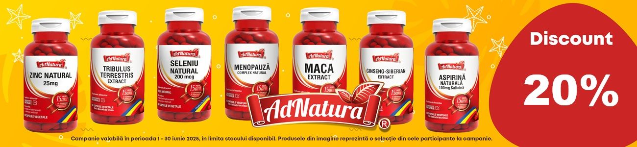 AdNatura 20% Reducere Iunie