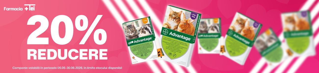 Advantage 20% Reducere Mai-Iunie
