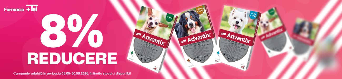 Advantix 8% Reducere Mai-Iunie