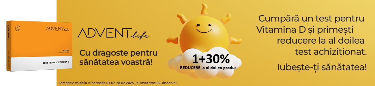 Advent Life 1+30% Reducere La Al Doilea Produs Zorii Reducerilor