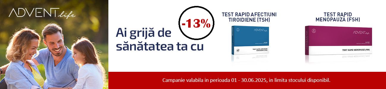 Advent Life 13% Reducere Iunie