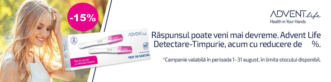 Advent Life 15% Reducere August