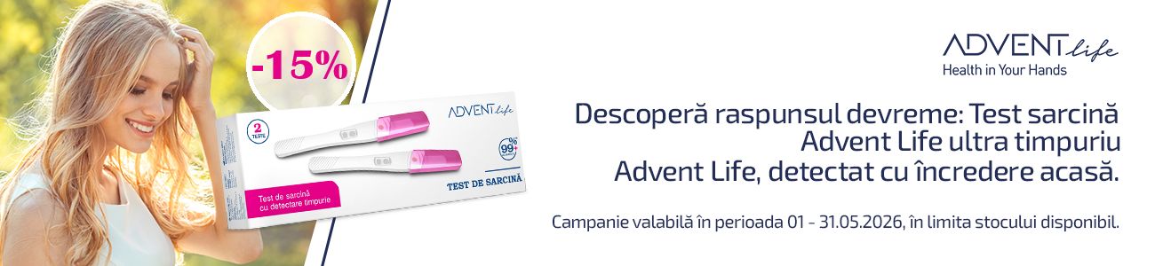 Advent Life Test De Sarcina 15% Reducere Mai
