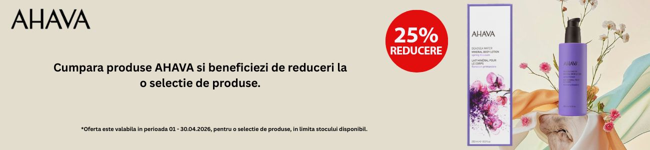 Ahava 25% Reducere Aprilie