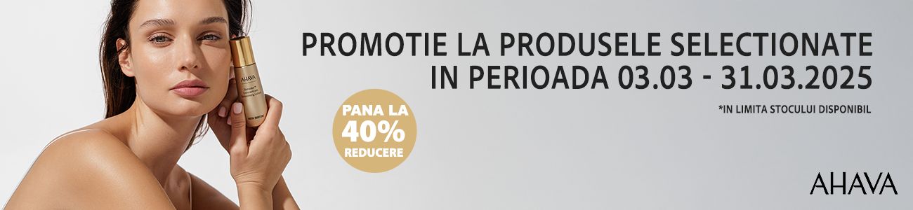 Ahava Pana la 40% Reducere Martie