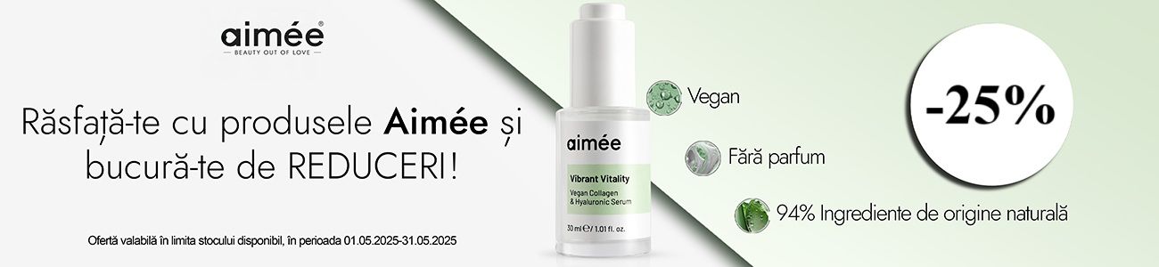 Aimee 25% Reducere Mai