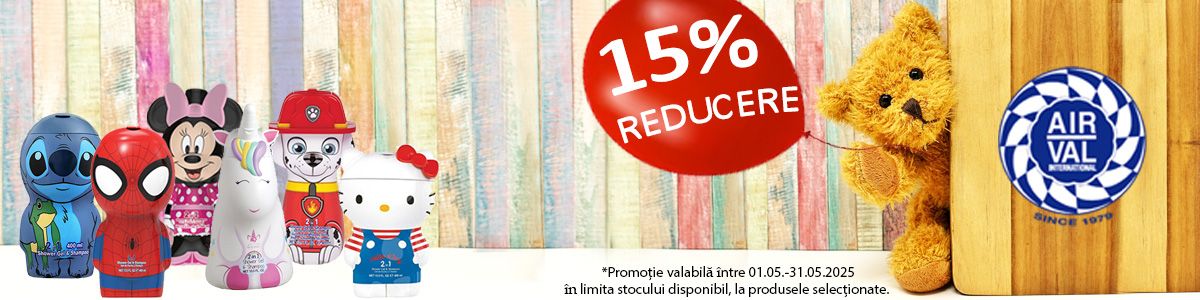 Air Val 15% Reducere Mai