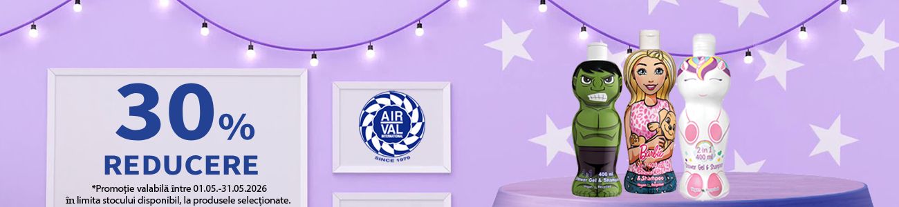 Air Val 30% Reducere Mai