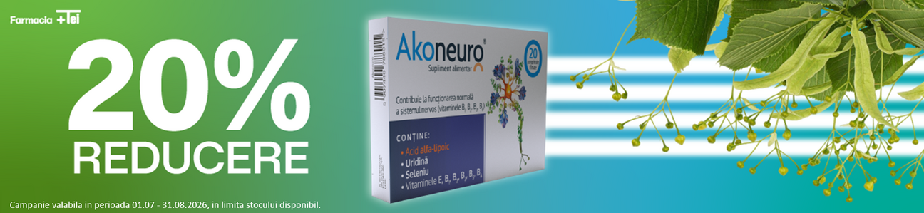 Akoneuro 20% Reducere Iulie-August