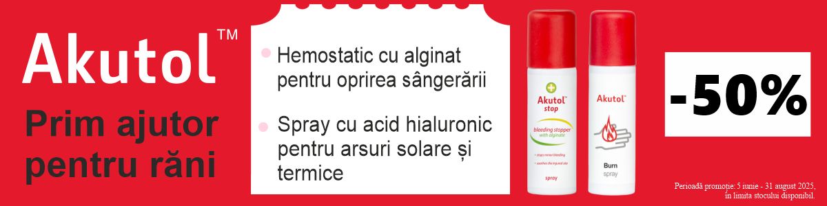 Akutol 50% Reducere Iunie-August