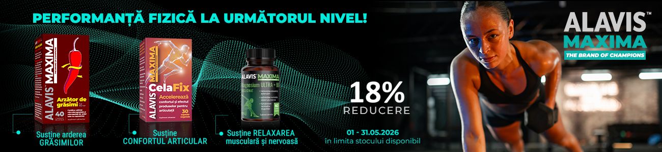 Alavis Maxima 18% Reducere Mai