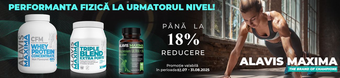 Alavis Maxima Pana la 18% Reducere Iulie-August