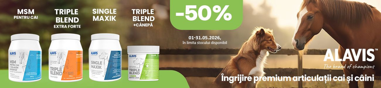 Alavis Vet 50% Reducere Mai