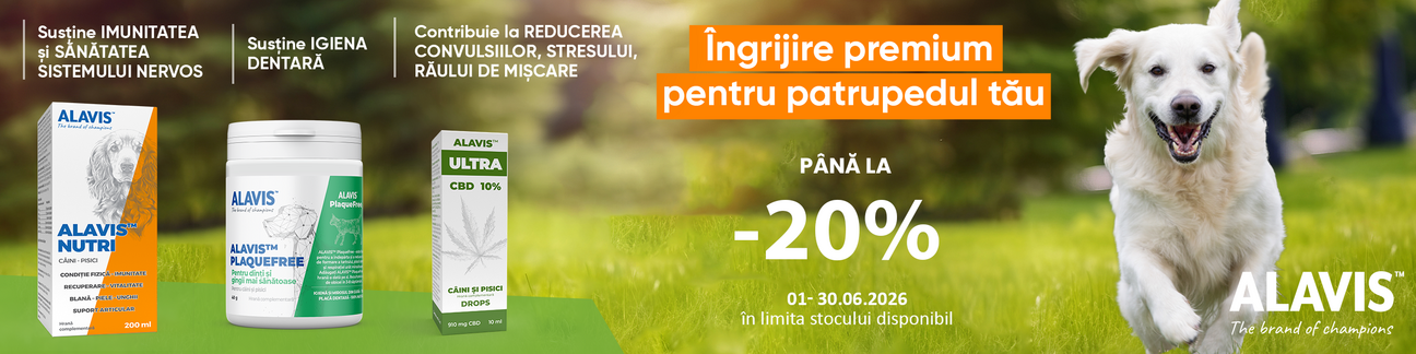 Alavis Vet Pana la 20% Reducere Iunie