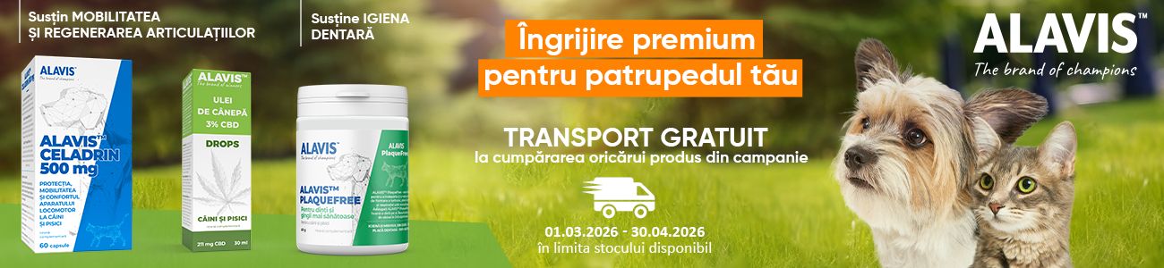 Alavis Vet Transport Gratuit Martie-Aprilie