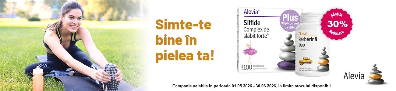 Alevia Pana la 30% Reducere Mai-Iunie