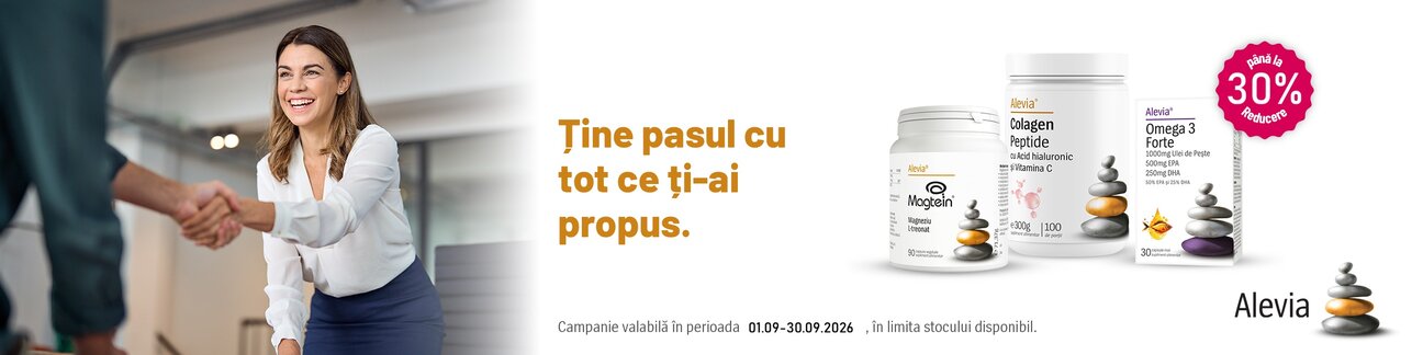 Alevia Pana la 30% Reducere Septembrie