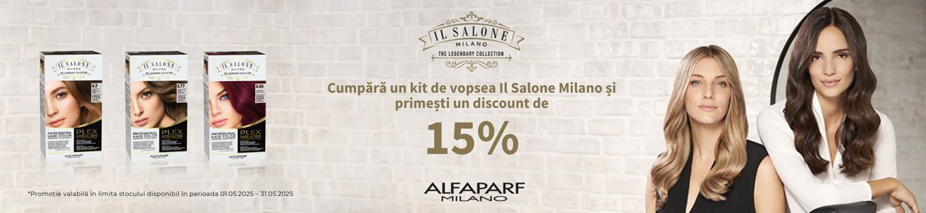 Alfaparf Il Salone 15% Reducere Mai