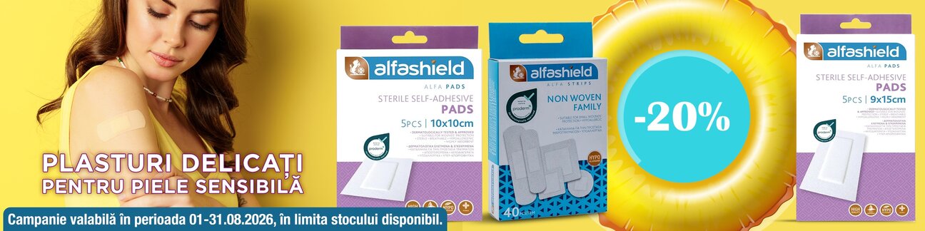 Alfashield 20% Reducere August
