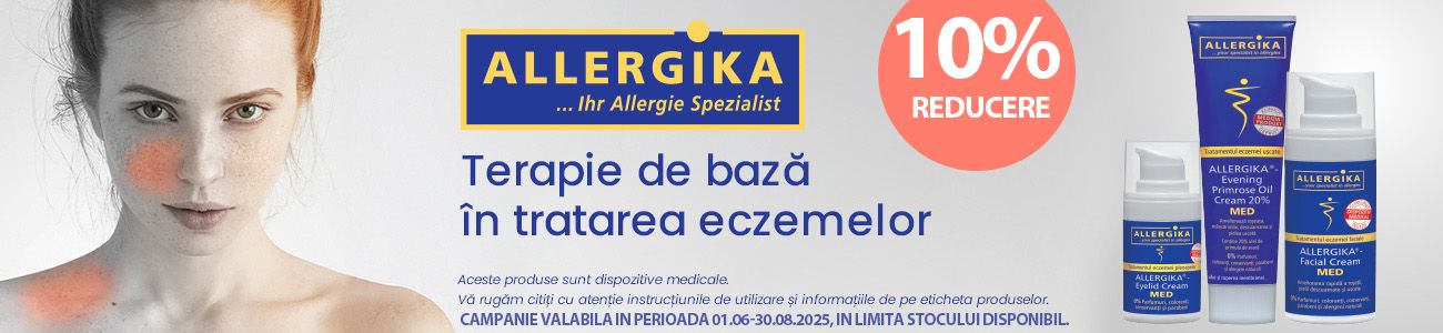 Allergika 10% Reducere Iunie-August