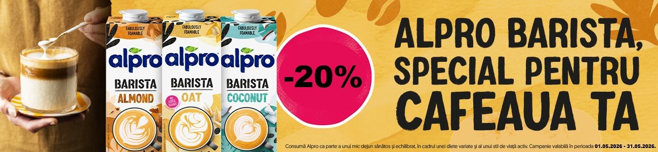 Alpro 20% Reducere Mai