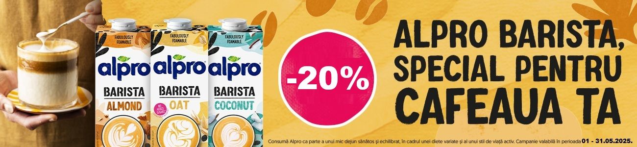 Alpro 20% Reducere Mai