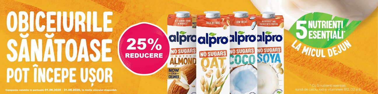 Alpro 25% Reducere August