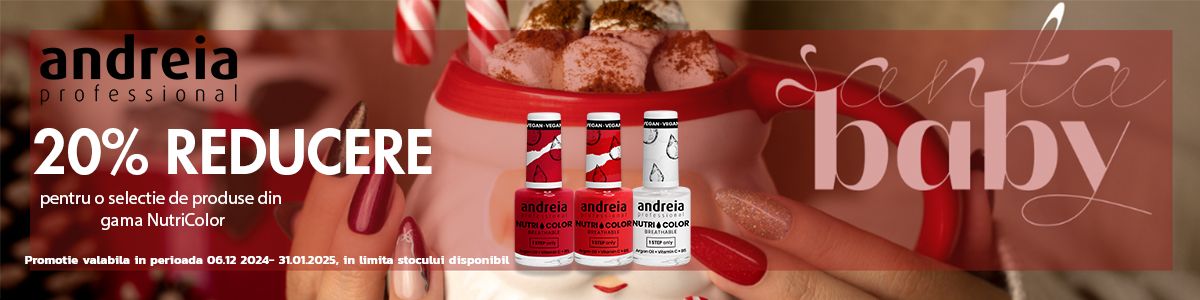 Andreia 20% Reducere Decembrie-Ianuarie 